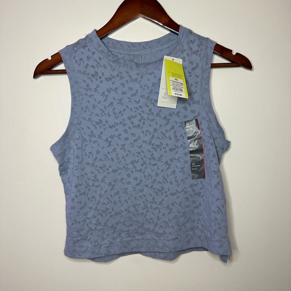 NWT All In Motion Blue Tank